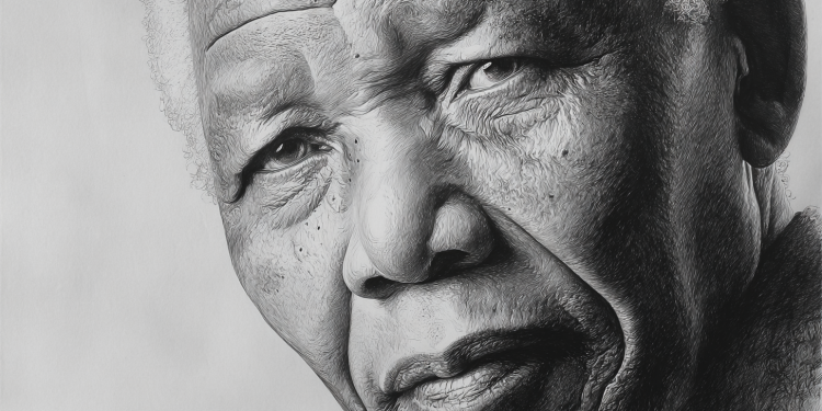 Nelson Mandela Illustration